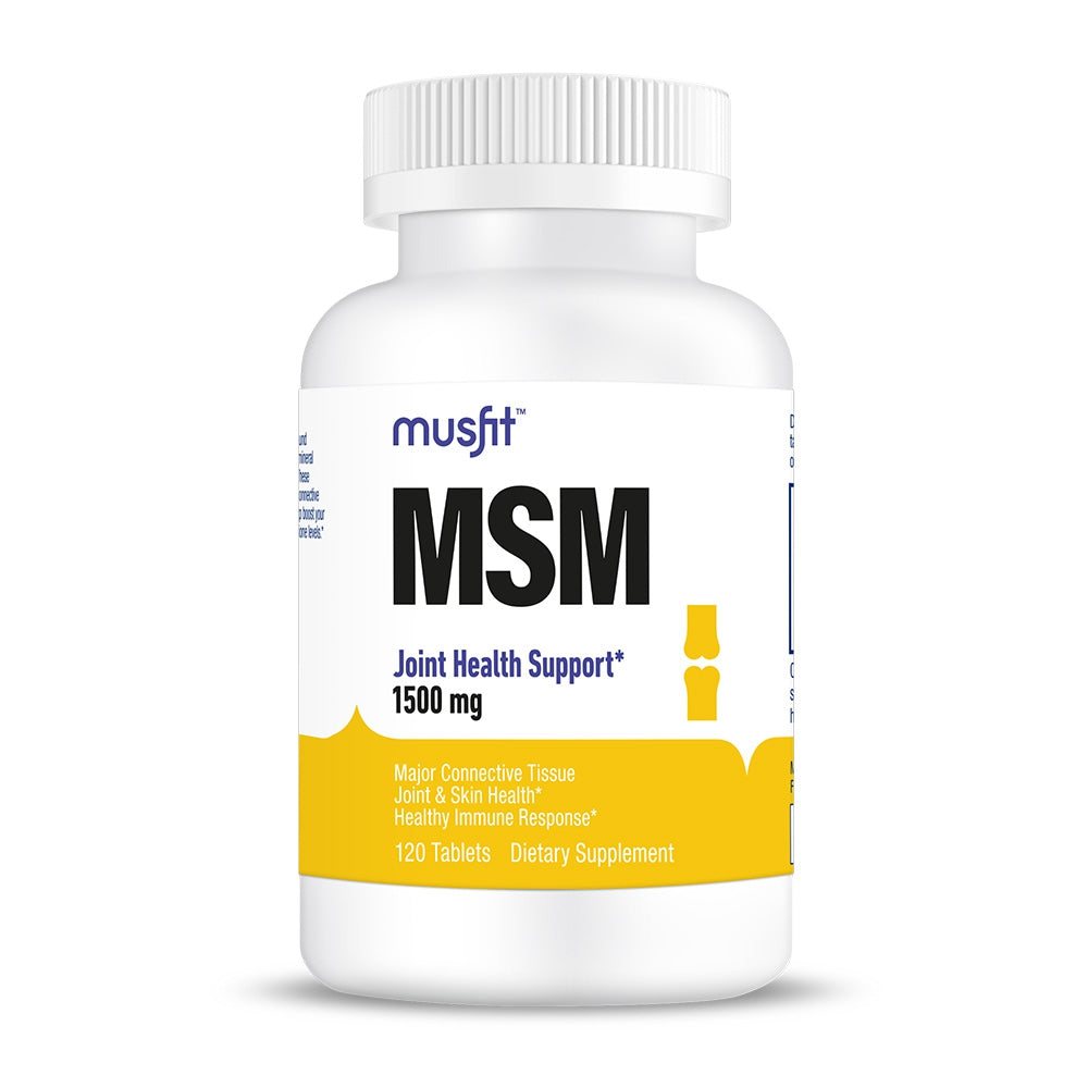 머스핏 MSM 조인트 헬스 서포트 1500mg 120정