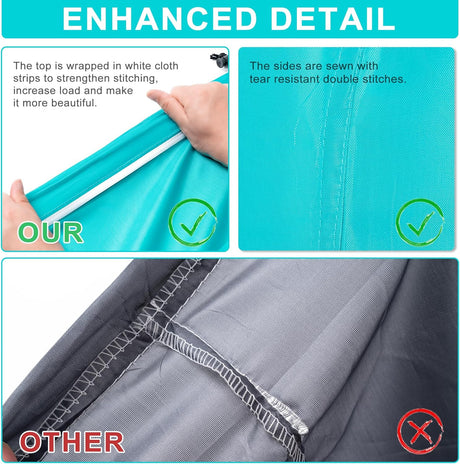 2 Pack XL Travel Laundry Bag, Machine Washable Dirty Clothes Organizer with Drawstring,Large Enough to Hold 4 Loads of Laundry, Easy Fit a Laundry Hamper or Basket Travel Essentials 24" X 36"