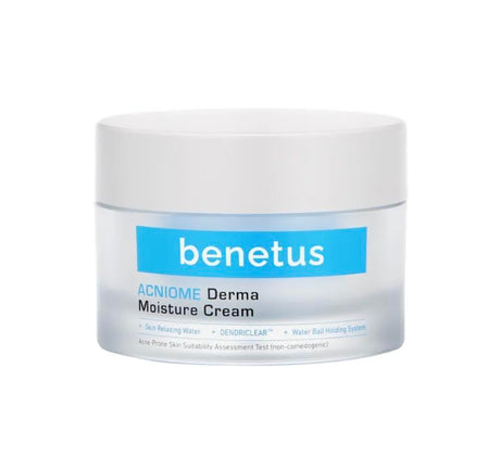 ACNIOME Derma Moisture Cream 50Ml / 1.69 Fl Oz – Korean Niacinamide Moisturizer for Acne-Prone Sensitive Skin, Lightweight Hydrating Cream
